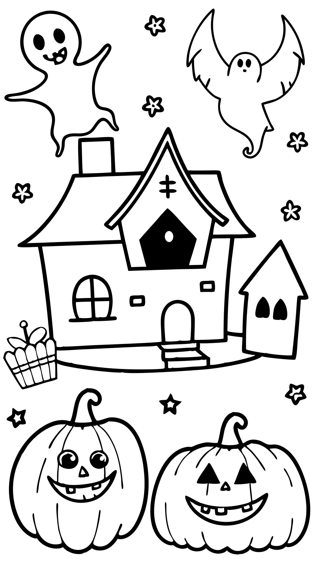 coloring pages of ghosts halloween